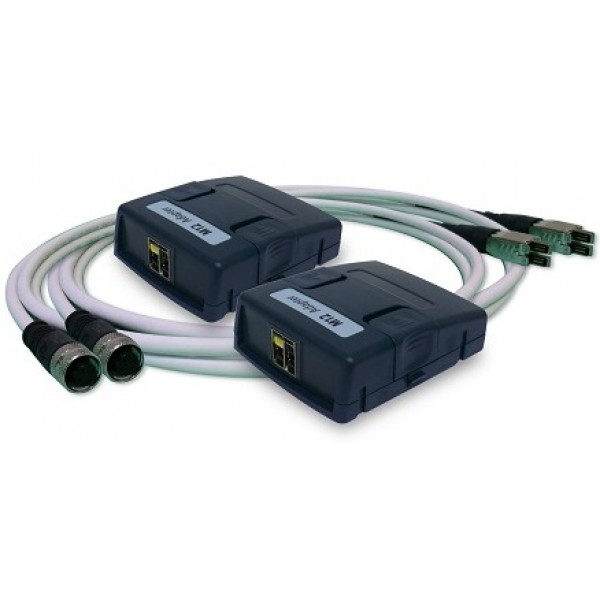 Набор адаптеров для сертификации линий Industrial Ethernet с коннектором M12 (4-х парный) с тестовыми шнурами