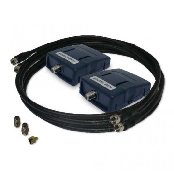 Адаптеры для сертификации коаксиального кабеля 75 Ом с коннектором F-типа, 1-2400 МГц, в соответствии с TIA570B, 568C.4 - 2 шт