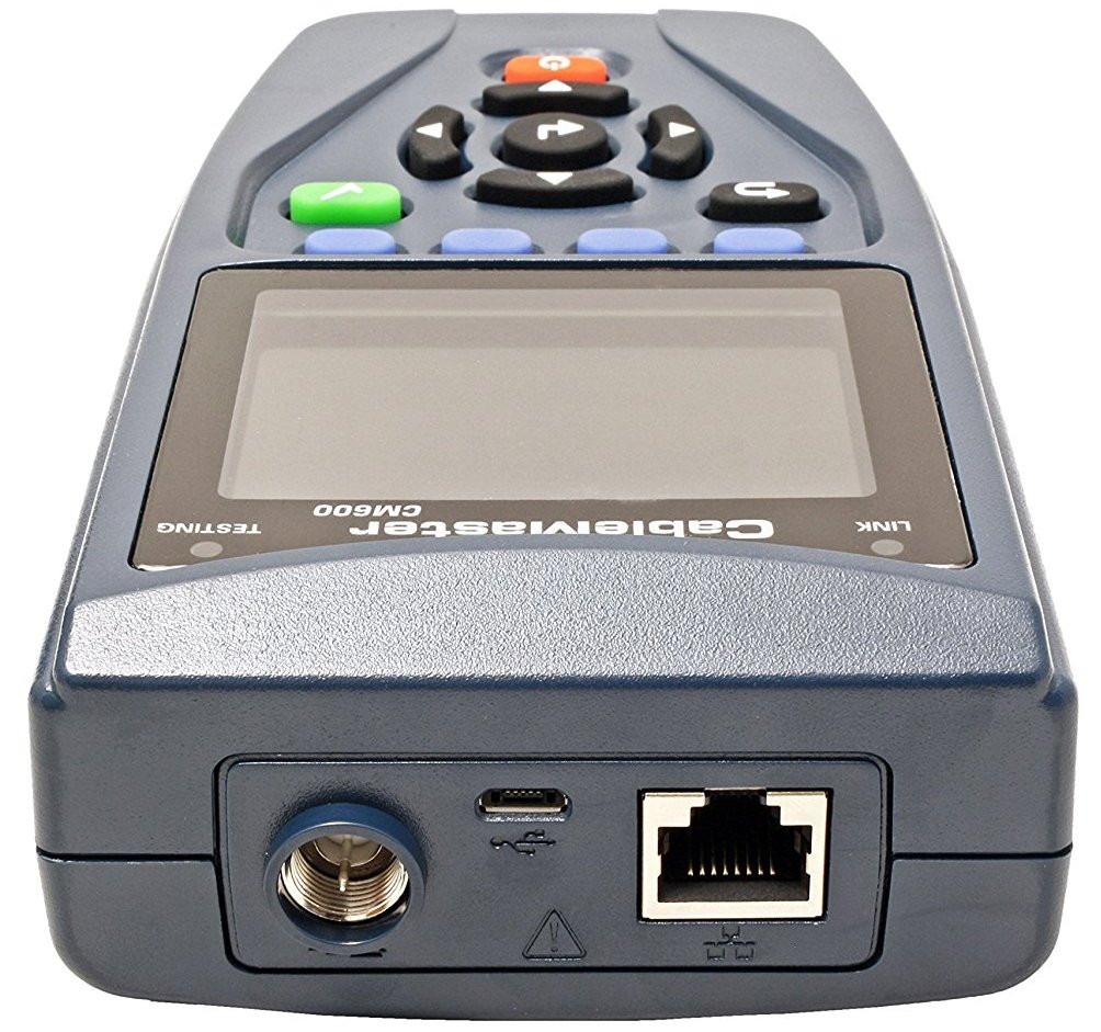 Softing CableMaster 600 (CM600) - LAN тестер витой пары и коаксиального .